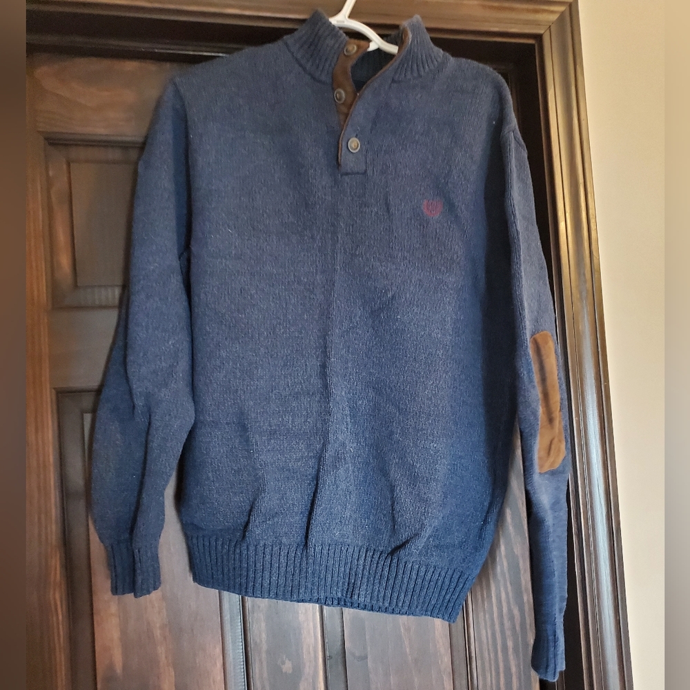 Chaps XL Navy Pullover Sweater